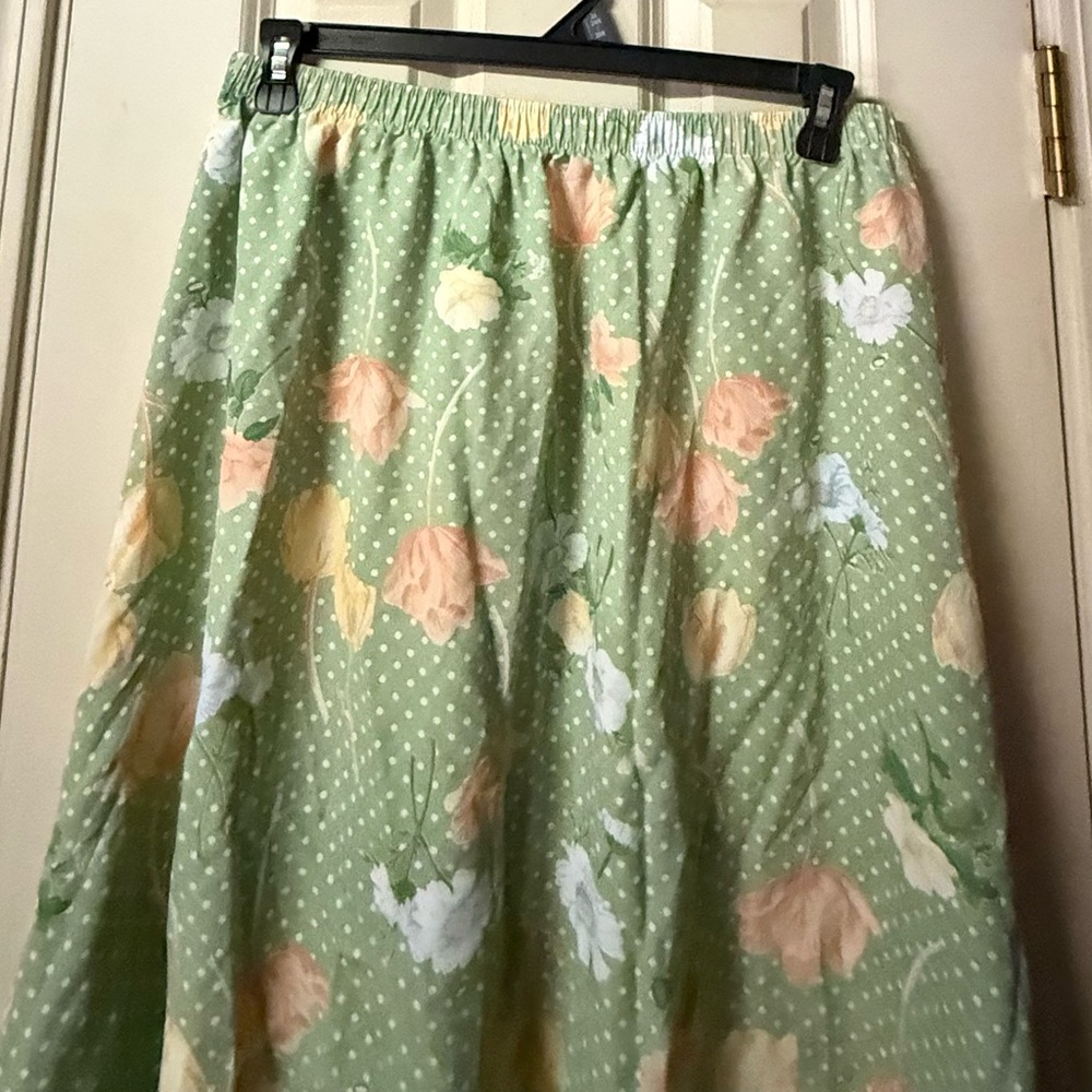 Southern Lady ~ Women’s ~ Skirt ~ XL ~ Vintage ~ Elastic Waist - Picture 2 of 16